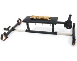 BDSM Bench - Seksmeubel - Seks - Bondage Set - Sex Bank - Leer - Extreme - Sex chair - Rope - Inclusief Touw