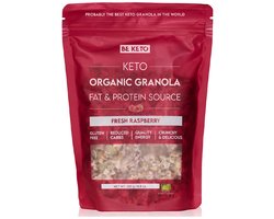 Be Keto | Organic Granola | Fresh Raspberry | 1 x 250 gram