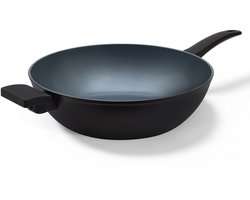 BE Living Wokpan - Ø 32 cm - Keramisch - Inductie Pan - PFAS Vrij Anti Aanbak - Delight Series