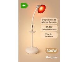Be-Lume Infraroodlamp - Hoogte verstelbaar - Timer - Spieren en Gewrichten - Infraroodtherapie - Skincare Lichttherapie - Red Light Therapy- Fibromyalgie - Collageen Lamp - Rood Licht Therapie