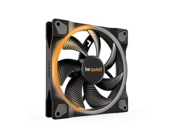 be quiet!® LIGHT WINGS PC fan 140mm PWM - 7 stilte-geoptimaliseerde fan bladen - ARGB-verlichting aan de voor- en achterkant met 18 LED's voor een op maat gemaakte PC case - Case fan met zeer stille werking en duurzame lagers - Developed in Germany