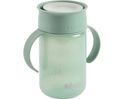 Béaba Drinkbeker Baby - Oefenbeker - 360-systeem - Vanaf 12maanden - Groen- 340ml
