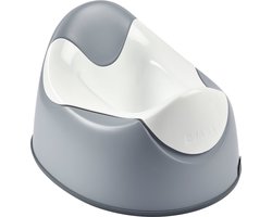 Béaba Ergonomisch Potje - Grijs - Comfortabel en Praktisch - Gemakkelijk te Reinigen