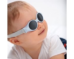 Béaba Hoofdbandbril - Kinderbril - Parelblauw - Zonnebril voor baby's - 0-9 Maanden