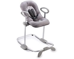 Béaba Up & Down Wipstoel - Schommelstoel - Babyschommel - In hoogte verstelbaar - Grijs