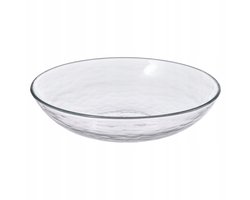 BEACH CRAB Diep Bord - Helder glas, 19 cm