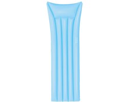 Beach & Palms - luchtbed - 177 x 67 x 19 cm - blauw - suntanner
