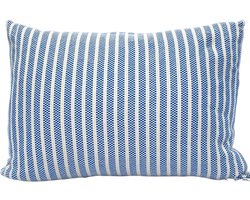 Beachie Nice Blauw 60 x 40 cm Kussenhoes zonder vulling