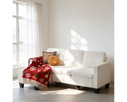 Bealife AR93 Hoekbank - L-vormige 4-zitsbanken - Corduroy Banken - Donkergrijs