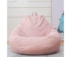 Bean Bag Cover Pink - Small Kids & Teens Gaming Chair, Polycotton, Indoor and Outdoor