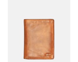 Bear Design billfold cognac