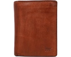 Bear Design Portemonnee / Portefeuille Heren - Billfold - RIFD - Leer - Remo - Cognac