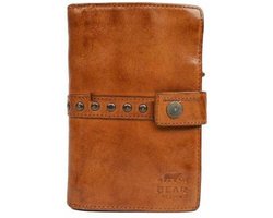 Bear Design Sanne Portemonnee met Studs - Cognac