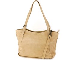 Bear Design Yvonne Leren Shopper - Baltic Beige
