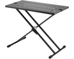 Bearly DJ Tafel - DJ Booth - DJ Stand - Muziektafel - Tafelstandaard - Verstelbare Hoogte - 82CM X 46CM X 85.5CM - Zwart