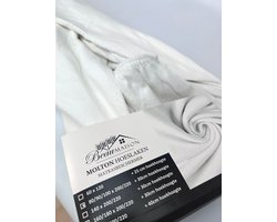 Beau Maison - Molton Matrasbeschermer - 160 x 200/220 cm + 30 cm hoog