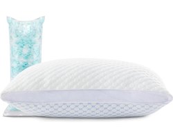 Beau Maison Zen-Cool 3D Pillow - Hoofdkussen - 50x70cm - Geavanceerde Koeltechnologie - Navulbare Vulling