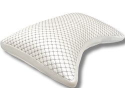 Beau Maison Zen-Cool Pro Pillow - Hoofdkussen - 50x70cm - Geavanceerde Koeltechnologie - Navulbare Vulling