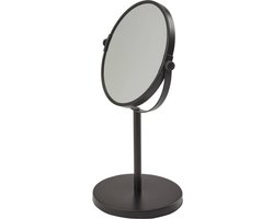 Beau Make Up Spiegel Black | Zwart | Staal