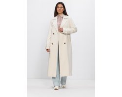 Beaumont Dia Trenchcoat Jassen Dames - Zomerjas - Ecru - Maat 44