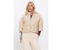Beaumont Emilia Jacket Jassen Dames - Zomerjas - Beige - Maat 40