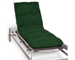 Beautissu Flair RL – Ligbedkussen Tuinkussen Ligstoel – Zonnebed Kussen voor Tuin Meubelen 190x60x8 cm Groen