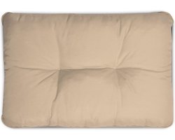 Beautissu Tuinkussen Waterafstotend Outdoor Kussen 70x40x12 cm – Rugkussen Natuur Kussen voor Tuinmeubelen – Flair Lounge