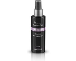 Beauty&Care® - Lavendel Bed & Body mist 100 ml - lichte spray voor verfrissing van beddengoed - ook te gebruiken als bodyspray - Verzorging & accessoires - geurspray lavendel