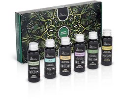 Beauty&Care® Sauna Classic Giftset - Sauna Geuren Opgietmiddel - Opgiet voor Emmer & Saunakachel - Set 6 x 25 ml - Opgietconcentraat Geschenkset - Klassieke saunageuren - Verzorging & Accessoires - Vrouwen