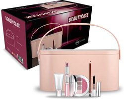 Beautycase Met LED Spiegel- Roze - Make Up Organizer - Make Up Koffer Meisjes - Make Up Koffer Kinderen - Make Up Set Voor Meisjes - Reisformaat