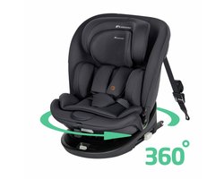 Bebeconfort Demeter 360 i-Size - Autostoel - Mineral Black - Vanaf de geboorte tot 12 jaar oud