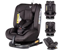 Bebies First Autostoel Kiddo I-Size 360° Draaibaar & Isofix Groep 0/1/2/3 (40-150 cm) - Zwart