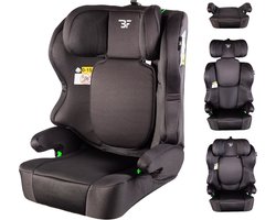Bebies First Autostoel Pionier V2 i-Size Groep 2/3 (100- 150 cm) - Gordel - Zwart