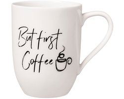 Becher mit Henkel 'But first Coffee' Statement 290 ml