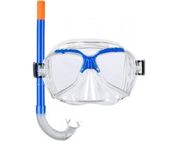 BECO kinder snorkelsetje Ari - Blauw - 4+ jaar