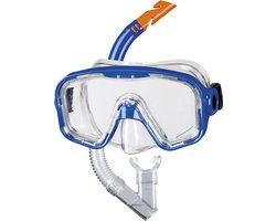 BECO kinder snorkelsetje Bahia - 12+ - blauw