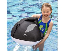 BECO-SEALIFE zwemdiertje Fin | Orka/orca | zwart/wit, zwemhulp