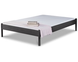 Bed Box Wonen Alice metalen bed Antraciet 120x220 cm