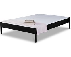 Bed Box Wonen Alice metalen bed Zwart 120x210 cm