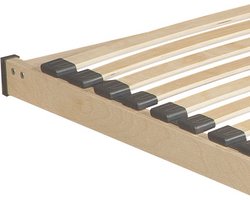 Bed Box Wonen - Rosa lattenbodem 26 lats vlak 60x200