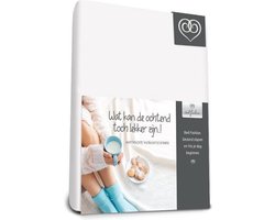 Bed-Fashion Waterdichte molton matrasbeschermer 90 x 210 cm plateau