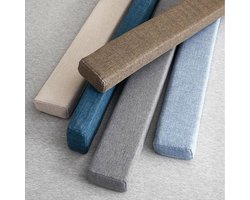 Bed Gap Filler - Matrasverlenger Bedvuller - Creëren Kingsize Bed - 45D Hoge Veerkracht - 10x10x180cm - Paars