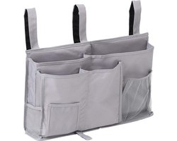 Bed Organizer - Bedside Pocket - Opbergzak - Boxzak - Grijs