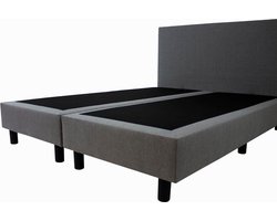 Bed4less Boxspring 160 x 200 cm - Losse Boxspring - Tweepersoons - Grijs