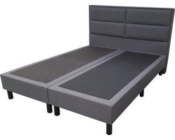 Bed4less Boxspring 180 x 200 cm - Losse Boxspring - Tweepersoons - Antraciet