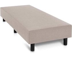 Bed4less Boxspring 70 x 200 cm - Losse Boxspring - Eenpersoons - Beige