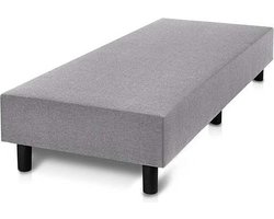 Bed4less Boxspring 90 x 200 cm - Losse Boxspring - Eenpersoons - Grijs