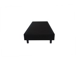 Bed4less Boxspring 90 x 200 cm - Losse Boxspring - Eenpersoons - Zwart