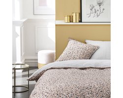 Beddengoed voor tweepersoonsbed met zonnige print CLAUDY