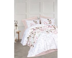 Beddengoedset - 1 dekbedovertrek 220 x 240 cm + 2 kussenslopen 60 x 60 cm - 100% katoen - Beige